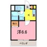 アンプルールブワMoreau 1Kの間取り