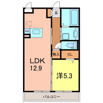 間取図 ラフィネ南町