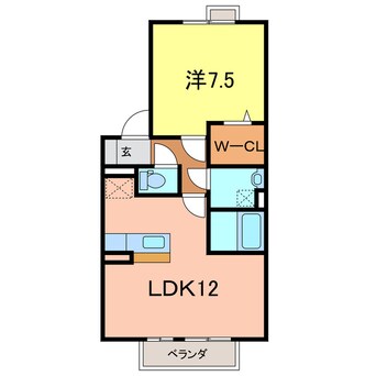 間取図 グリーンエクセルⅢ