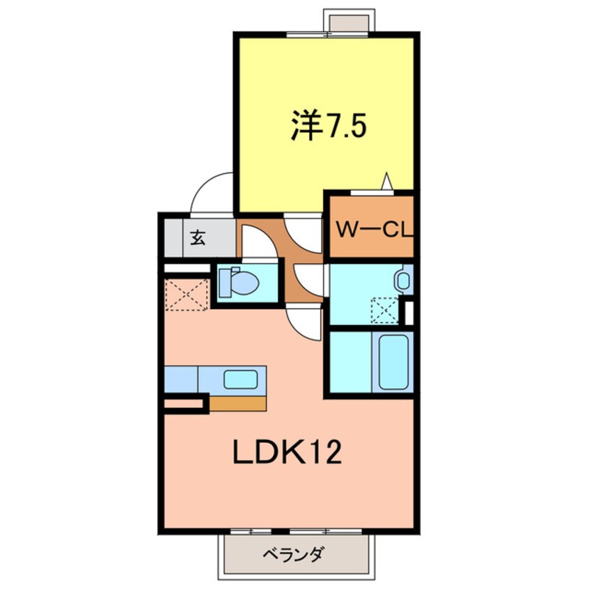 間取図 グリーンエクセルⅢ