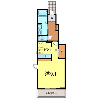 間取図 パークサイド　アネックス