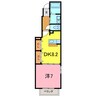 サニーグレープⅠ 1DKの間取り