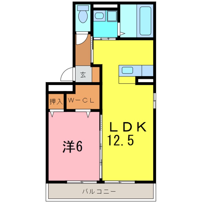 間取図 ユグドソレイユ