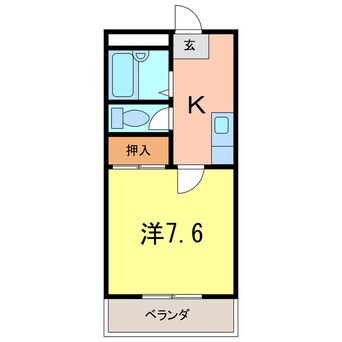 間取図 ハイツサンクリスタル