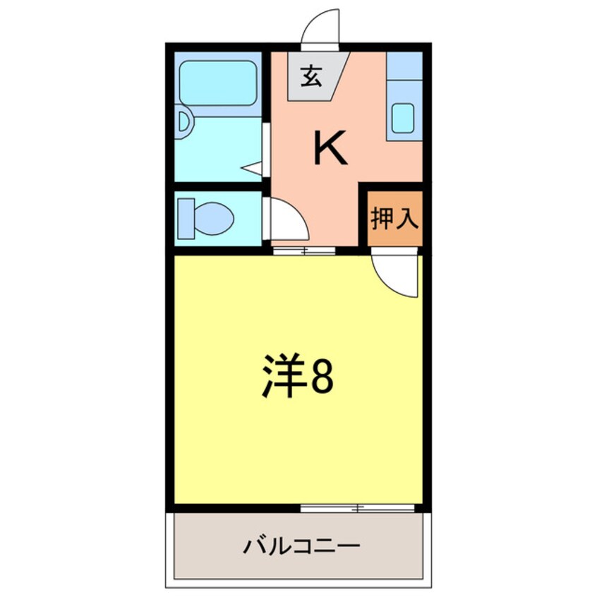 間取図 三立ハイツⅢ