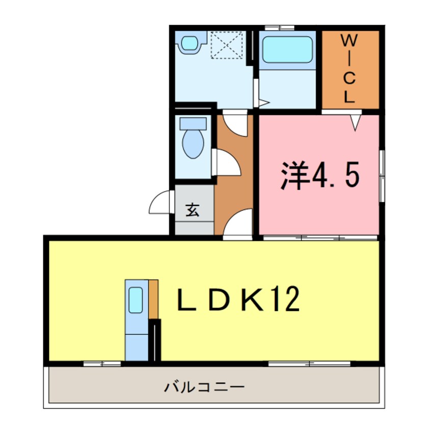 間取図 KANEHACHIﾊｳｽ