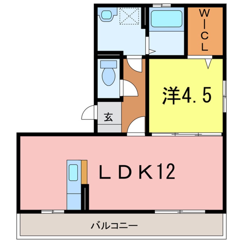 間取図 KANEHACHIﾊｳｽ