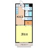 和-Nodoka- 1Kの間取り