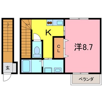 間取図 アンプルールリーブルpaseo