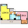 suiteS 1LDKの間取り