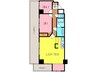 suiteS 2LDKの間取り