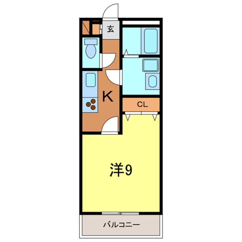 間取図 アムール　エスパス