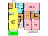 Ｔｒｏｉｓ　Ａｍｂｒｅ 3LDKの間取り