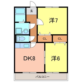 間取図 メゾンＣ