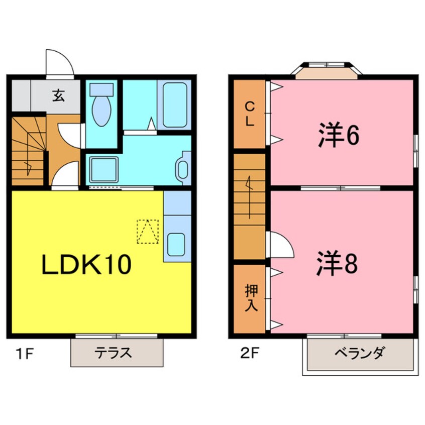 間取図 コンフォート陣屋