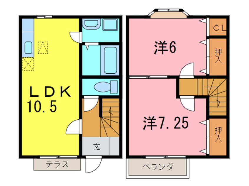 間取図 Ｓｕｎｎｙ　ｈｉｌｌ　Ⅱ