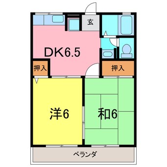 間取図 アネックス作野