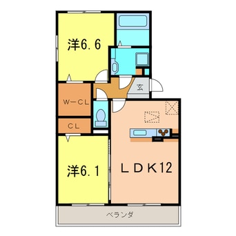 間取図 ドルチェビータ