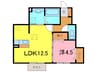 里うさぎ 1LDKの間取り