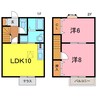 Berry笹山 2LDKの間取り