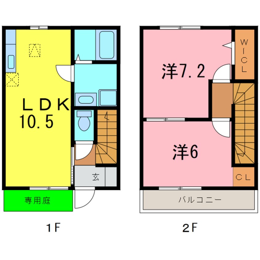 間取図 Ｓｕｎｎｙ　ＨｉｌｌⅢ