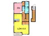 ＭＡ　ＭＡＩＳＯＮ 1LDKの間取り