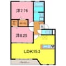 アヴェン 2LDKの間取り