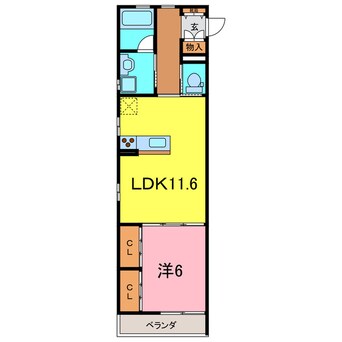 間取図 Ｋ・ラルジェ