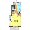 ヴィラ小山　Ａ 1Rの間取り