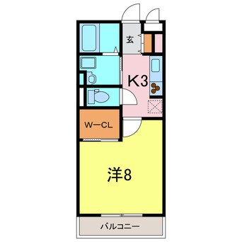 間取図 Ｆ－グロワール