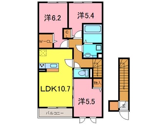 間取図 グランシャリオ