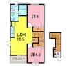 ウイズ 2LDKの間取り