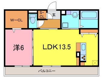 間取図 メゾン　クレール