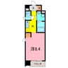 La Luce 1Kの間取り