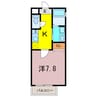 Casa Avenue Kariya 1Kの間取り