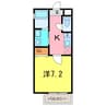 Casa Avenue Kariya 1Kの間取り