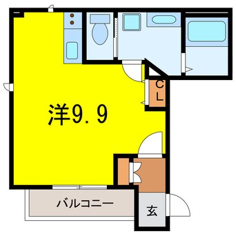 間取図 ターナ今池