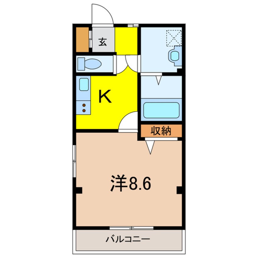 間取図 アートオン 東刈谷Ⅱ