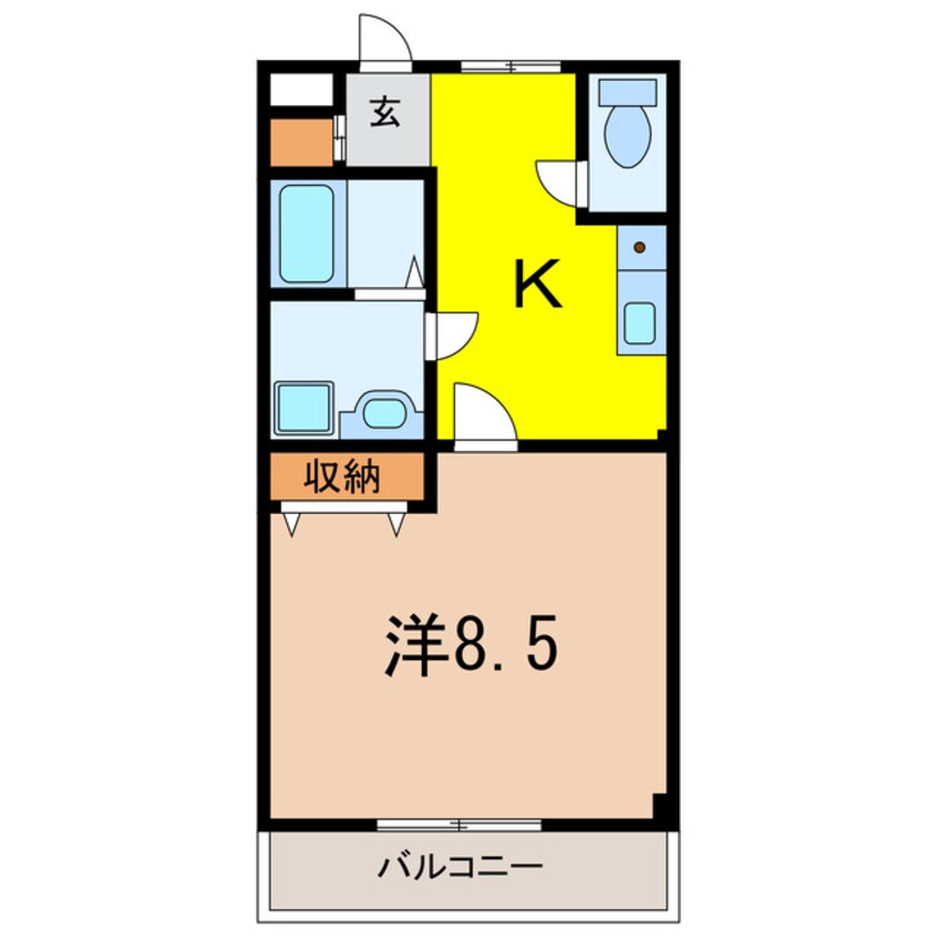 間取図 アートオン 東刈谷Ⅱ