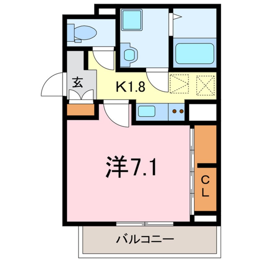 間取図 ルーチェ・ココ