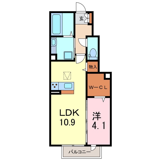 間取り図 ヴィラ・クオーレⅡ　Ａ棟