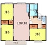 セジュール碧　Ａ 3LDKの間取り