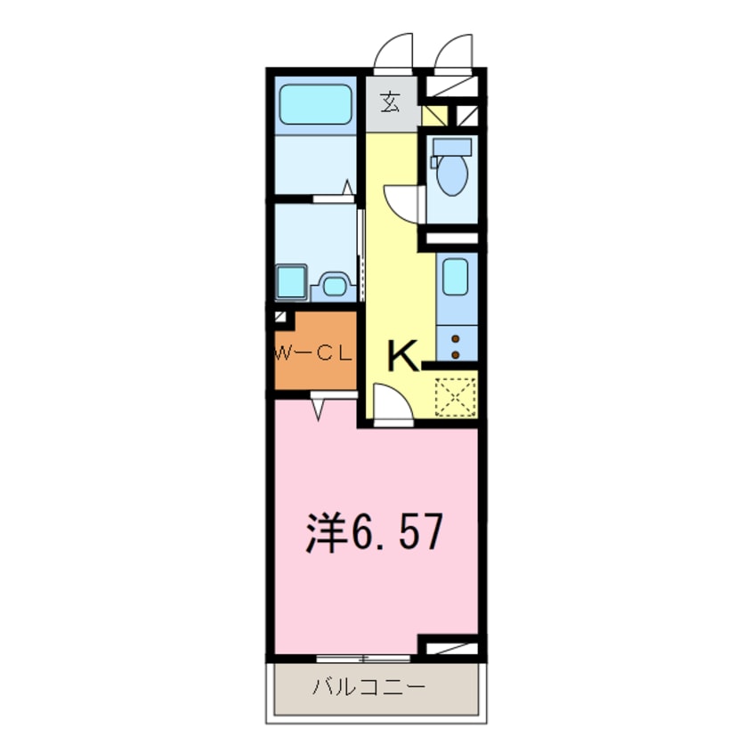 間取図 シェノン二本木新町