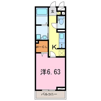 間取図 シェノン二本木新町