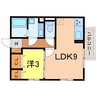 ロイヤルストーン 1LDKの間取り