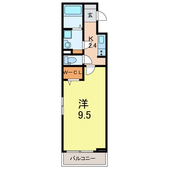 間取図 サニーオレンジ