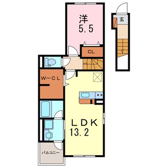 間取図 ベル・プロムナードⅠ