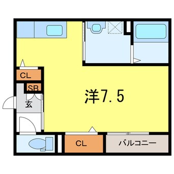 間取図 Lisin