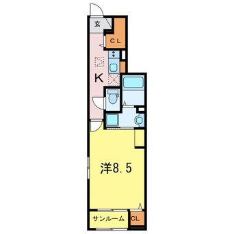 間取図 プリートⅡ