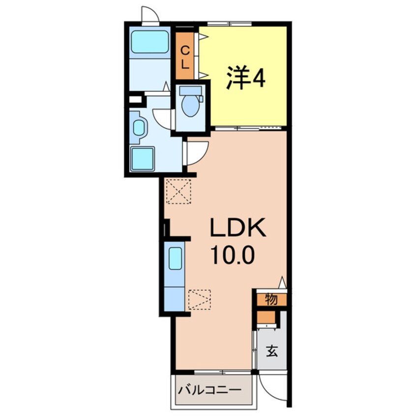 間取図 アマービレⅡ